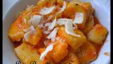 Gnocchis de pommes de terre sauce tomatée