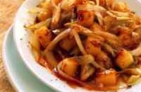 Braisée d'endives à l'Emmental et au miel de cumin