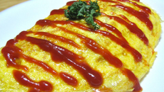 Ome-rice - Plat japonais