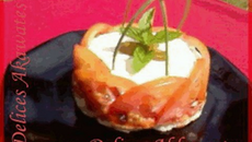 Le "Tomatier", entremets à la tomate...