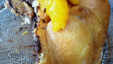 Charlotte choco-caramel et orange