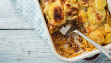 Moussaka de courgettes et pommes de terre