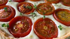 Tarte chèvre tomate