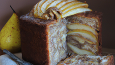 Cake aux poires et aux noix