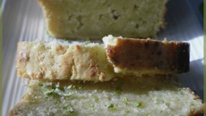 Cake au citron vert