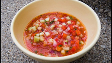 Gaspacho à La manière portugaise