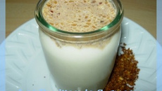 Yaourts au pralin léger