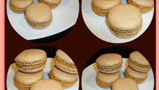 Macarons ganache chocolat à l'orange