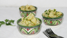 Salade de pommes de terre à la marocaine
