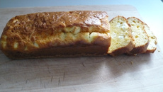 Cake féta et basilic