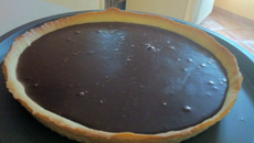 Tarte chocolat et Carambar