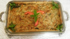 Tourte aux courgettes économique