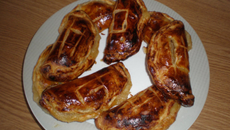 Chausson aux pommes et ses morceaux