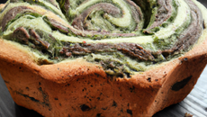 Cake marbré au pesto