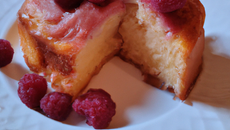 Cake à la framboise moelleux