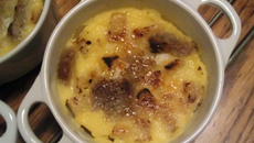 Crème brûlée aux pommes et aux speculoos