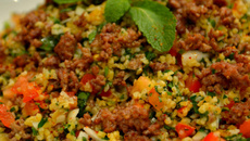 Taboulé à l'agneau