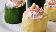 Duo de légumes farcis au Roquefort