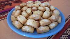 Mini cakes miel-amandes