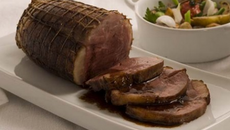 Rôti de magret et sa purée de marrons