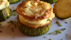 Mini-cake de courgettes au chèvre