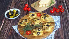 Cookies salés aux olives aux herbes Croc'Frais