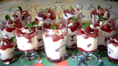 Tiramisu gourmand aux fruits rouges