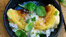 Omelette soufflée au fromage