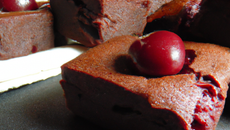 Brownies originaux aux cerises