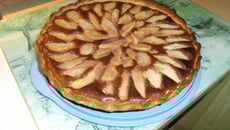 Tarte aux poires et au Nutella