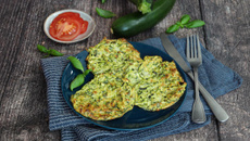 Galette de courgettes