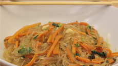 Carottes sautées aux vermicelles