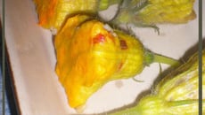 Fleurs de courgettes farcies aux céréales gourmandes