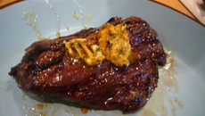 Hampe de bœuf marinée à la créole