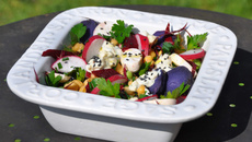 Salade à la Fourme d'Ambert