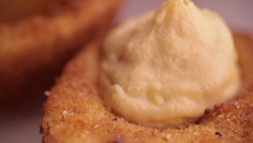 Œufs mimosa frits
