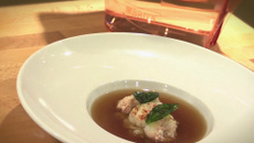 Langoustines marinées cuites et crues