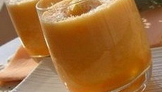 Verrine originale de melon à la noix de coco