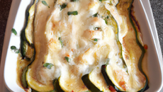 Gratin de courgettes économique