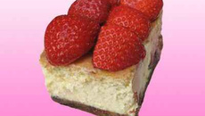 Cheesecake aux fraises et chocolat blanc