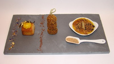 Ardoise de mignardises de Noël