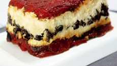 Terrine de tomates confites et pouligny saint-pierre au miel