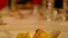 Cassolette de langouste flambée au cognac