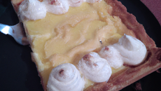 Tarte à la crème comme à Aurillac