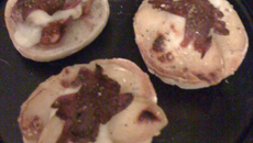 Bruschetta magret-mozarella-figue ou pomme