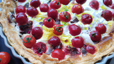 Tarte au thon-cerise