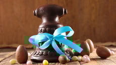 Cloches de Pâques au chocolat