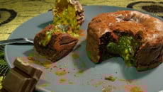 Fondants au chocolat cœur fruit de la passion