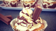 Cupcakes kit kat