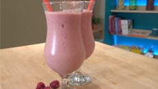 Milkshake à la framboise